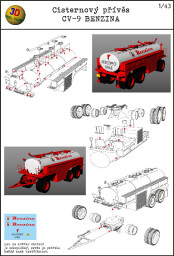 CV-9 cisternový přívěs